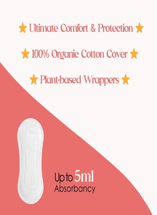 Besti 100% Organic Cotton Liners | Ultra Thin, Quick Absorbency (20 Count) - Image 3